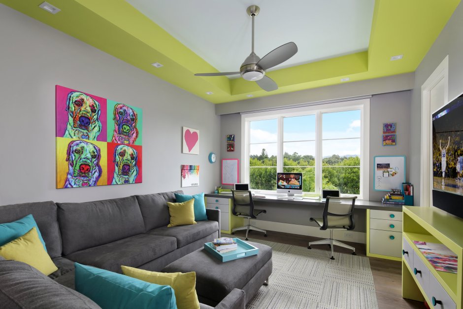 Цветовая гамма в интерьере детской