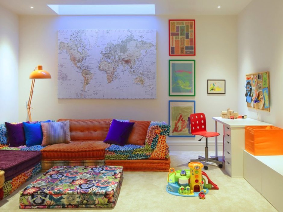 Детская с угловым диваном