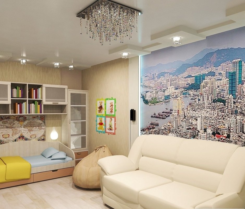 Подростковая комната для двух мальчиков