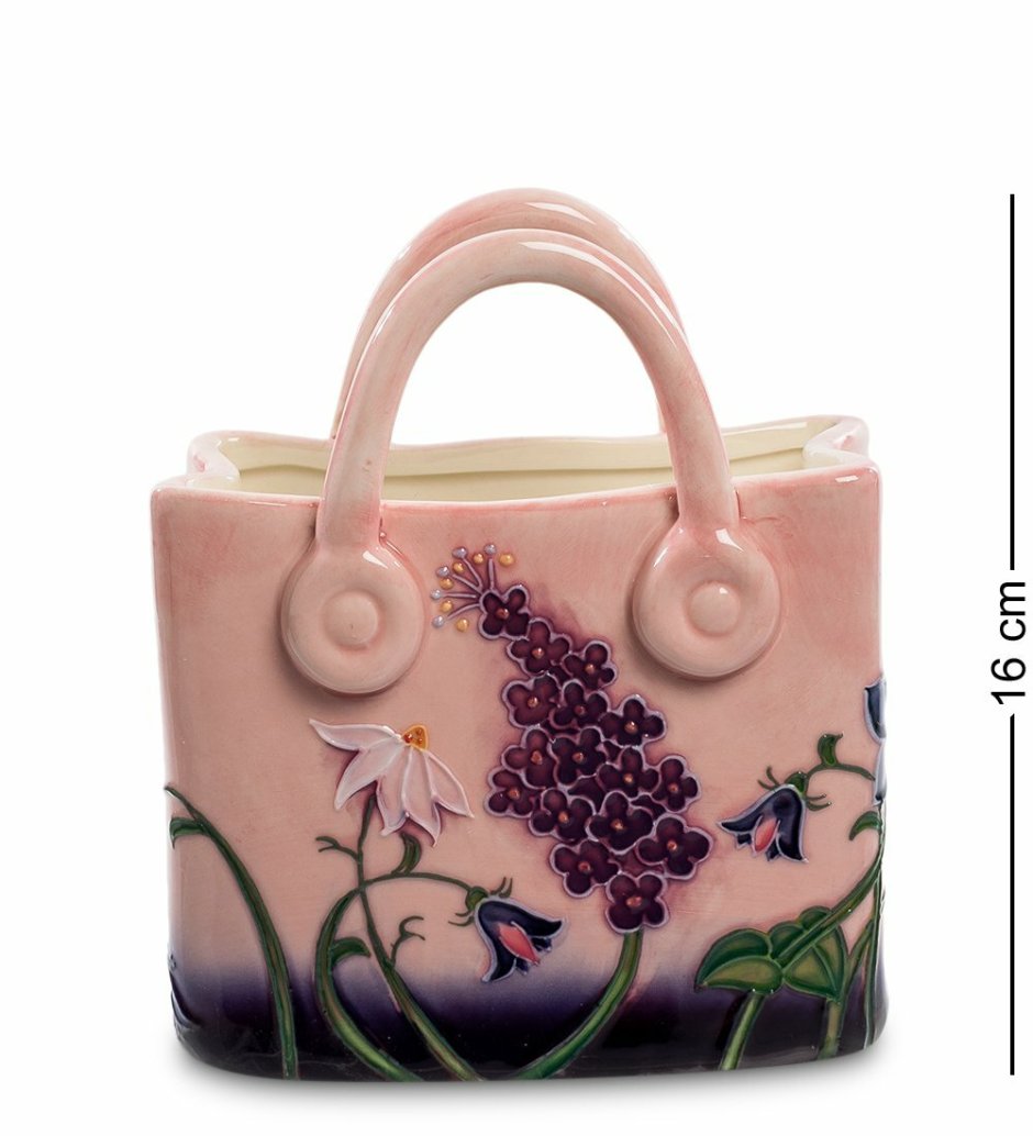 Ваза в форме сумочки