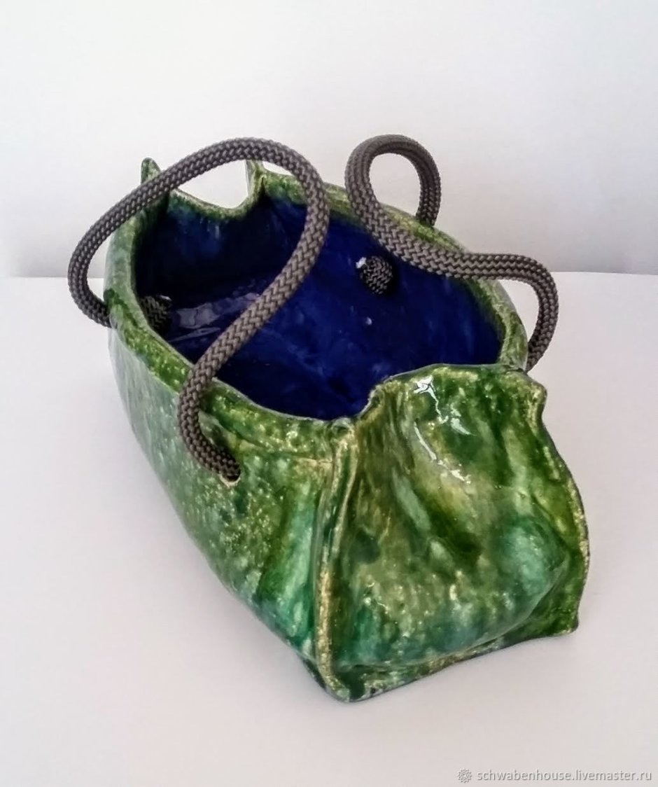 Pavone / ваза-кашпо "сумочка"