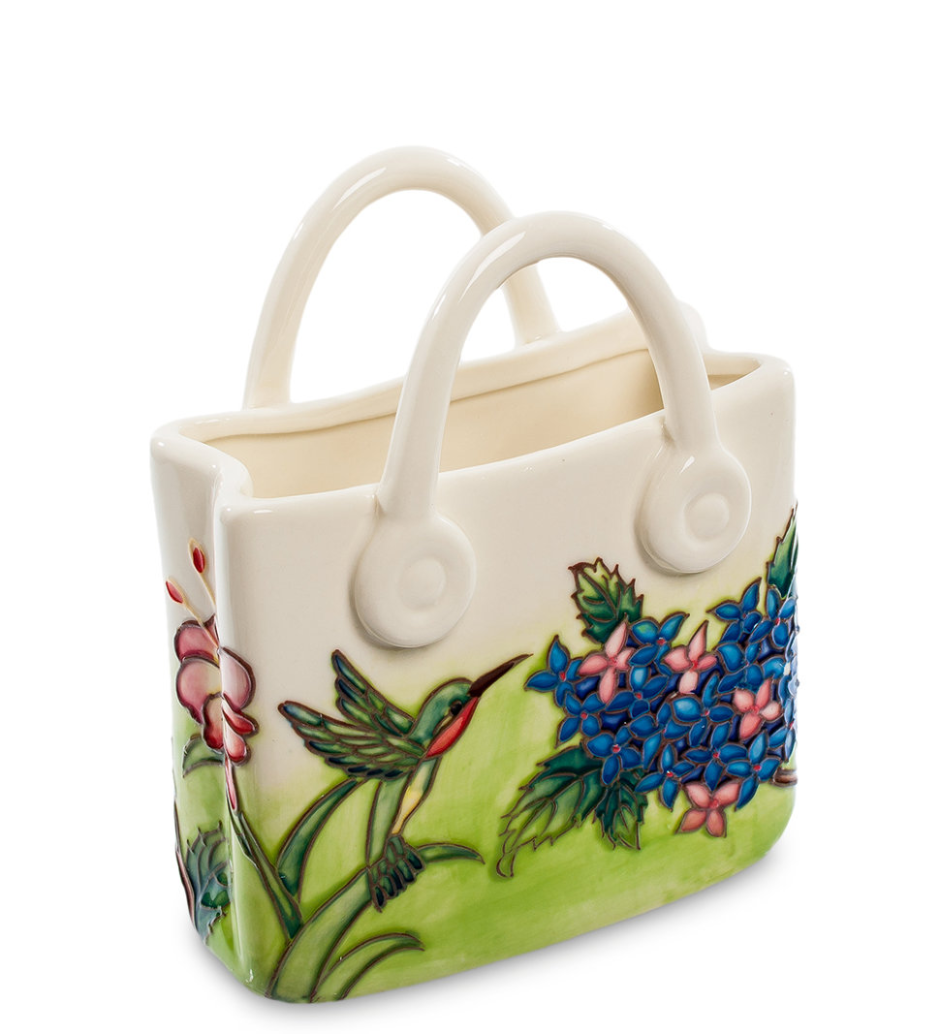 Pavone / ваза-кашпо "сумочка"