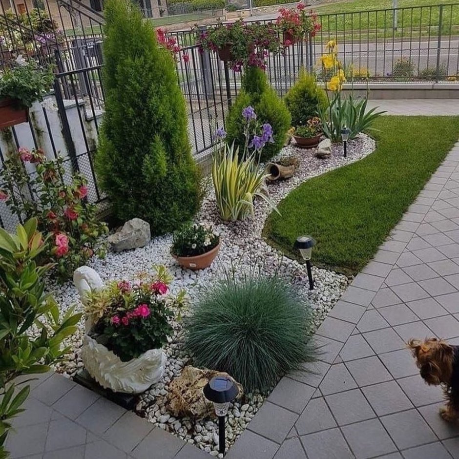 Ландшафт перед домом