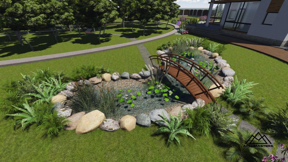 Ландшафтный дизайн участка