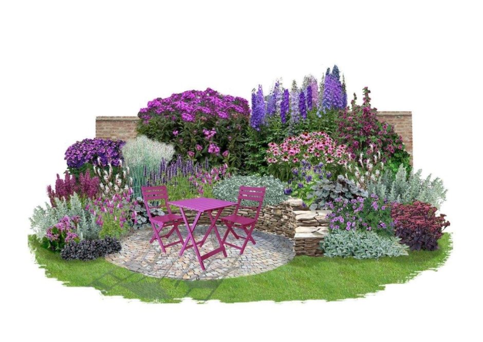 Туя Смарагд голубая ель миксбордер