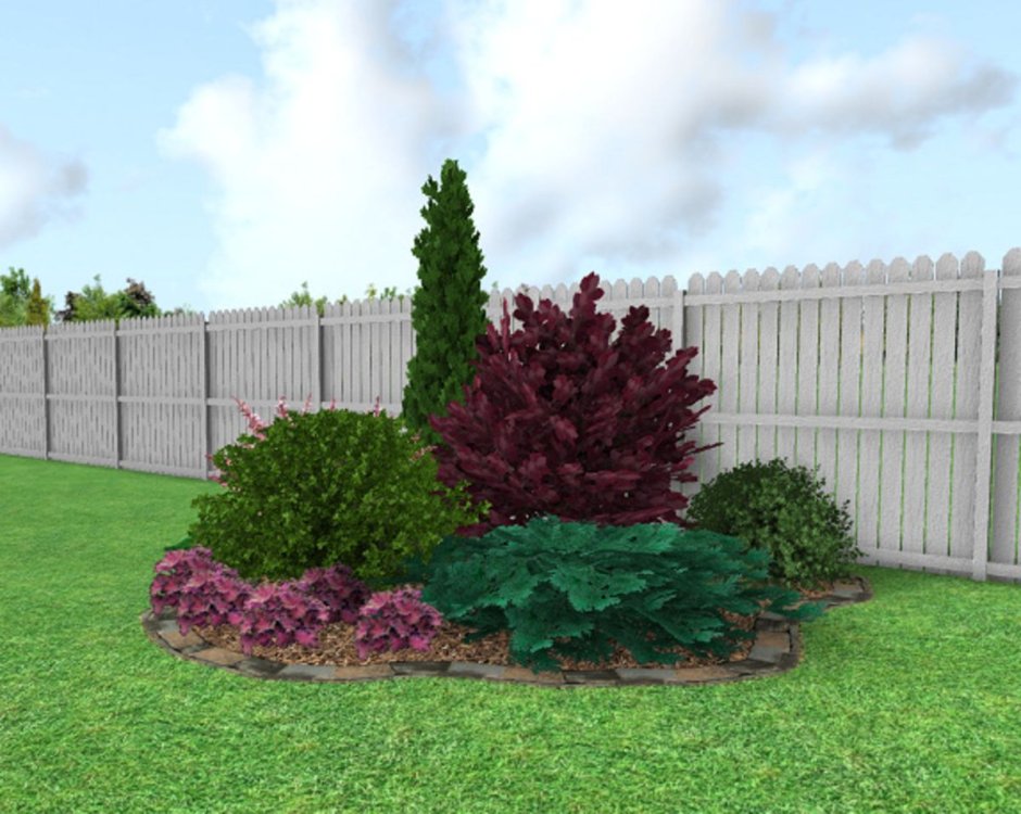 Клумбы миксбордеры непрерывного цветения