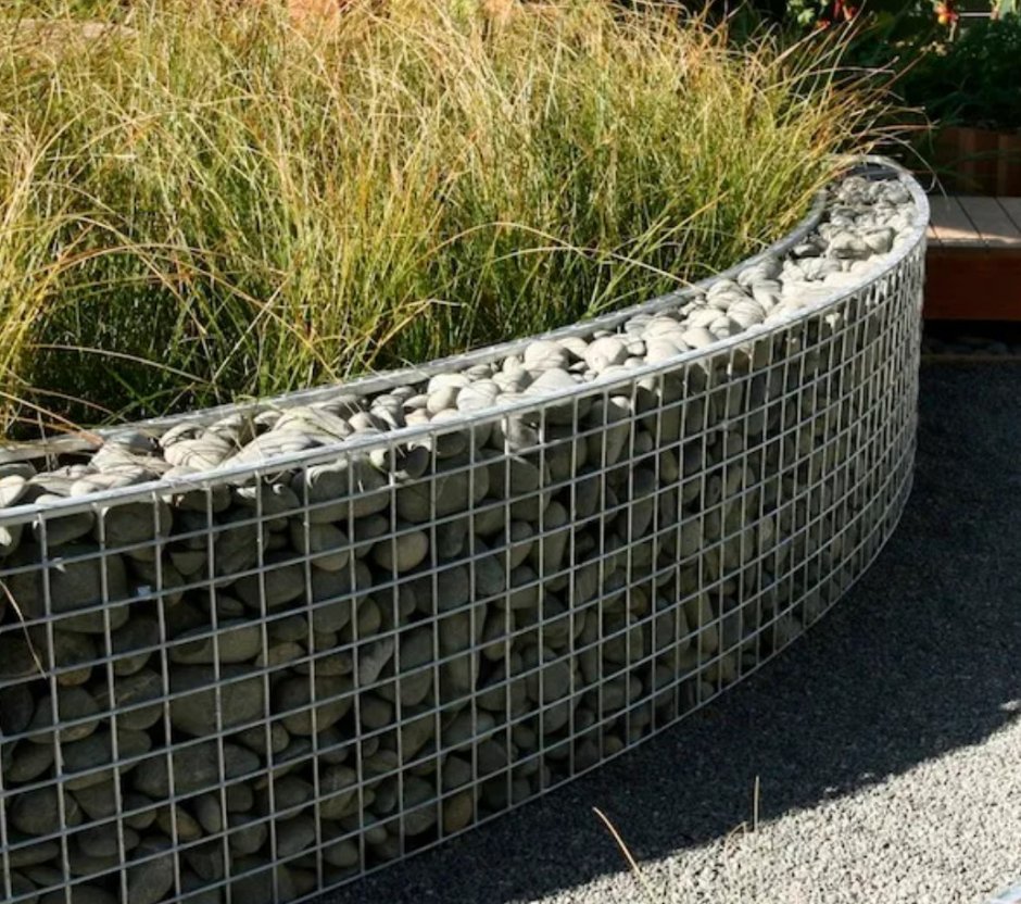 Габион подпорная стена