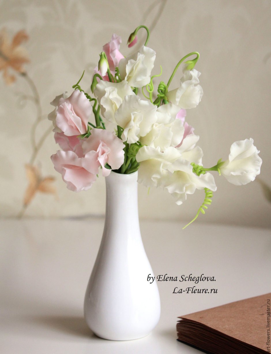 Ягоды в букете холодный фарфор