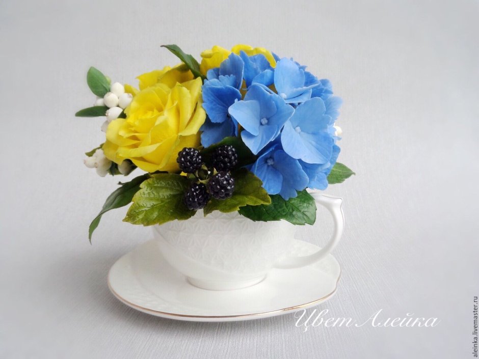 Керамическая флористика Олейник Юлии