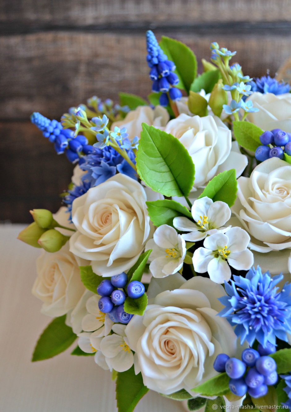 Цветы из полимерной глины