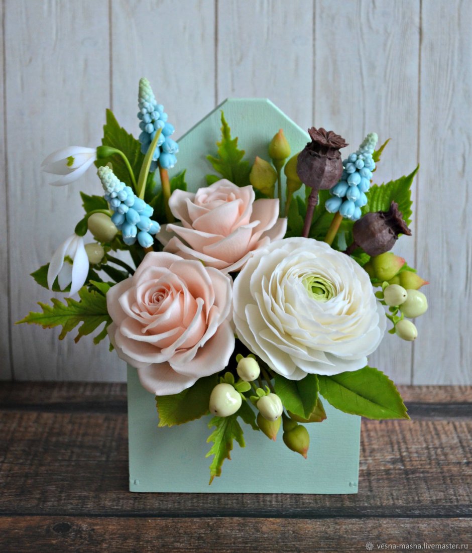 Керамическая флористика Олейник Юлии