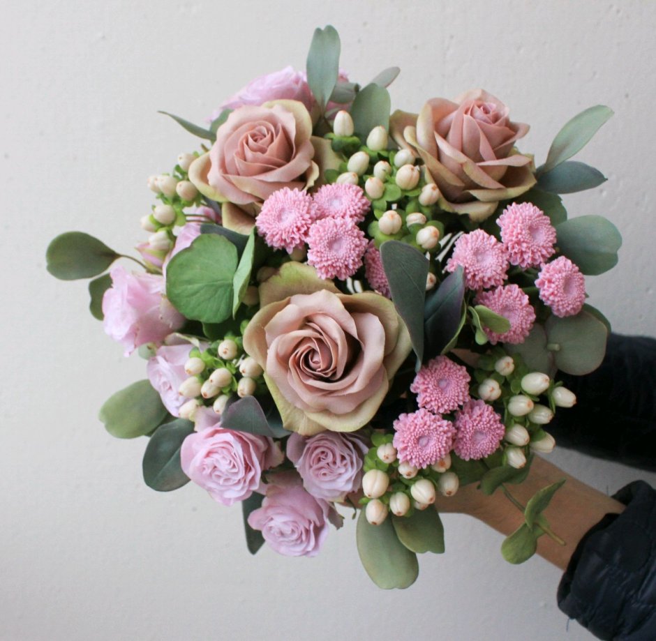 Цветы из холодного фарфора