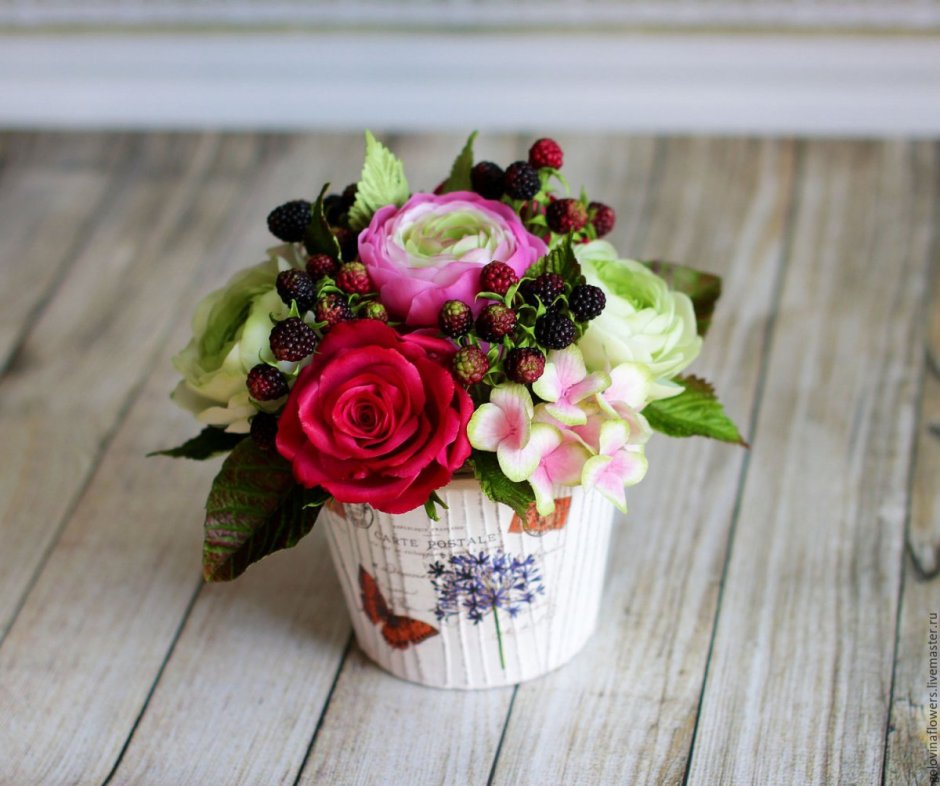 Гиперикум из фоамирана