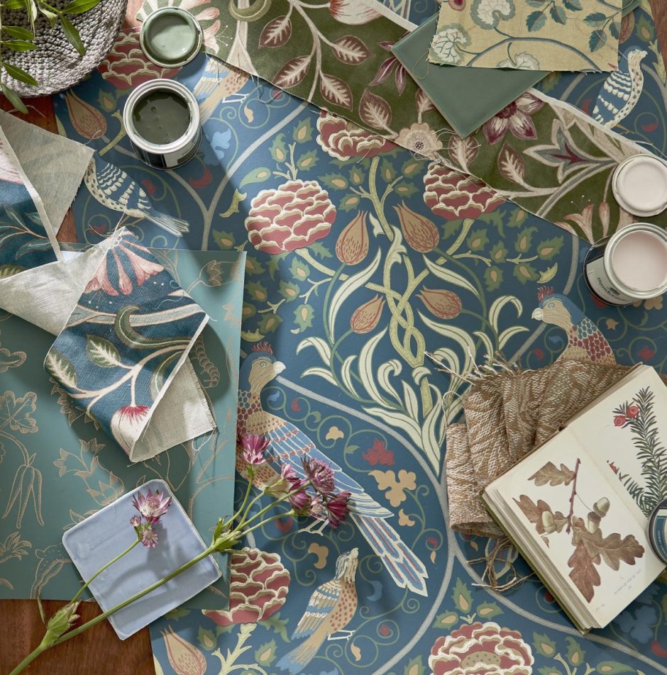 Вильям Моррис посуда Примроуз