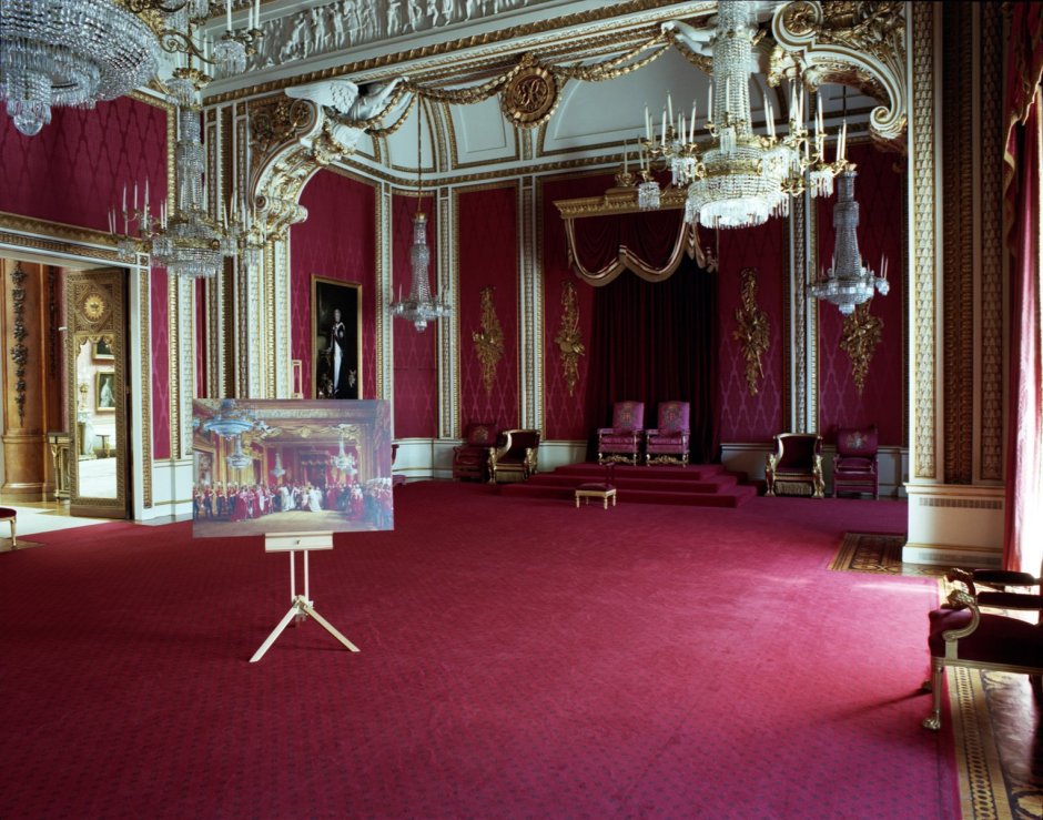 Букингемский дворец в Лондоне интерьер