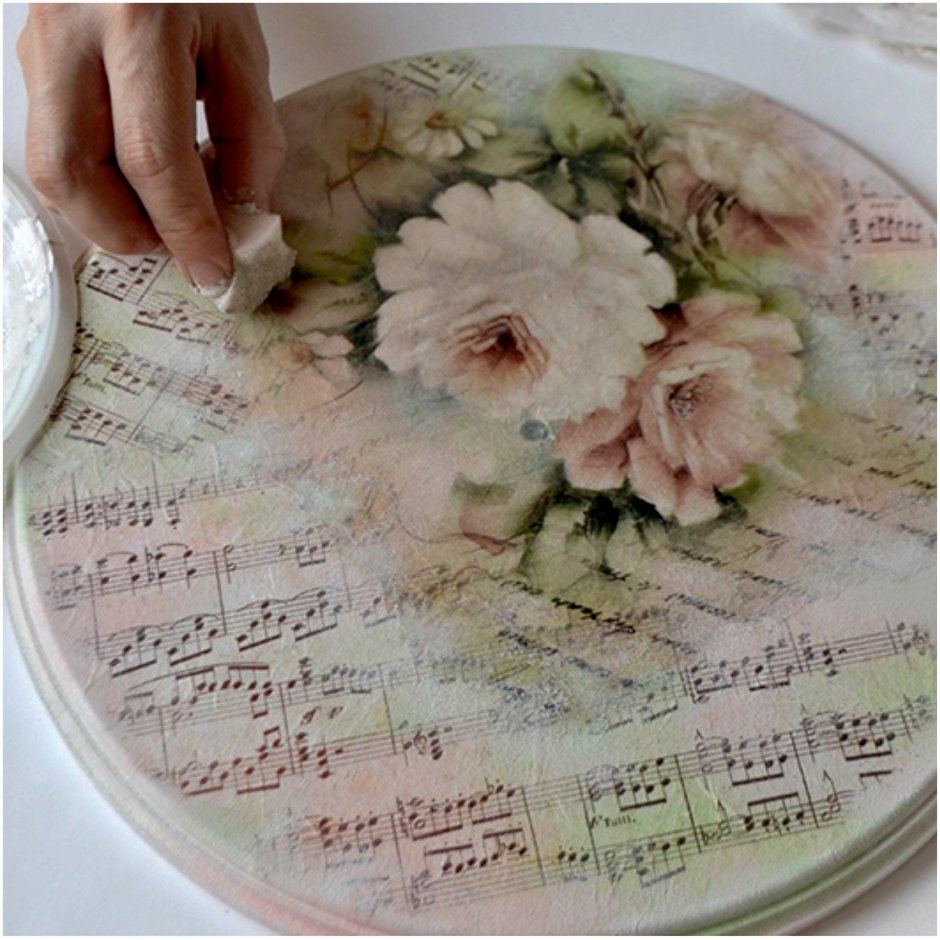 Мастер класс по декупажу часов