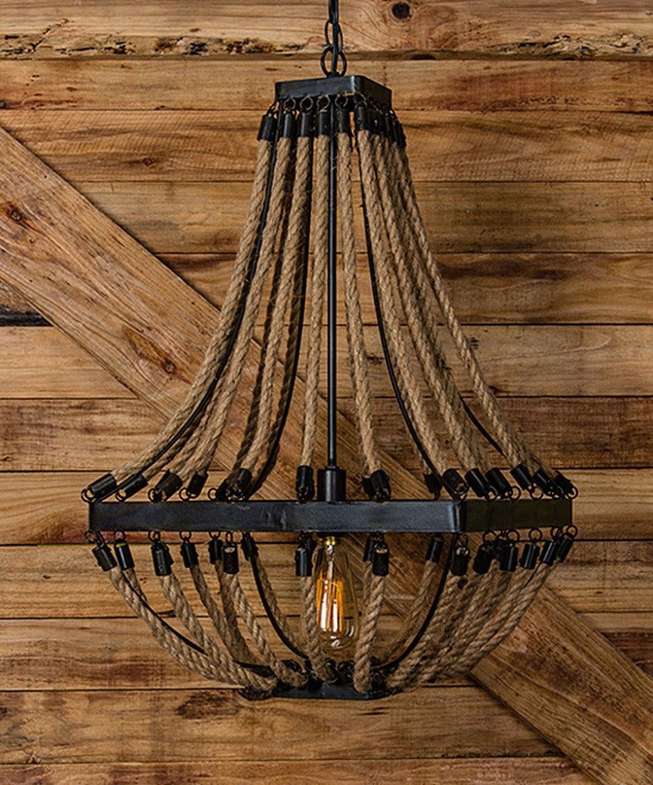 Люстры из бусин в стиле бохо своими руками