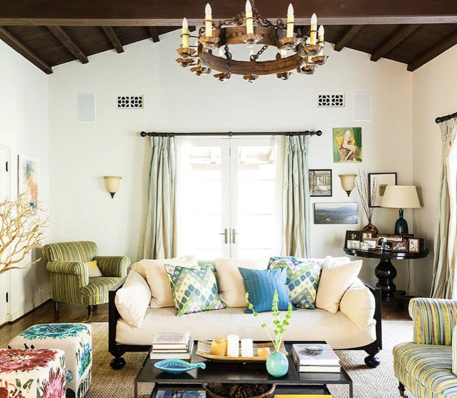 Люстра в стиле бохо