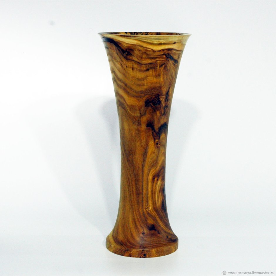 Деревянные вазы