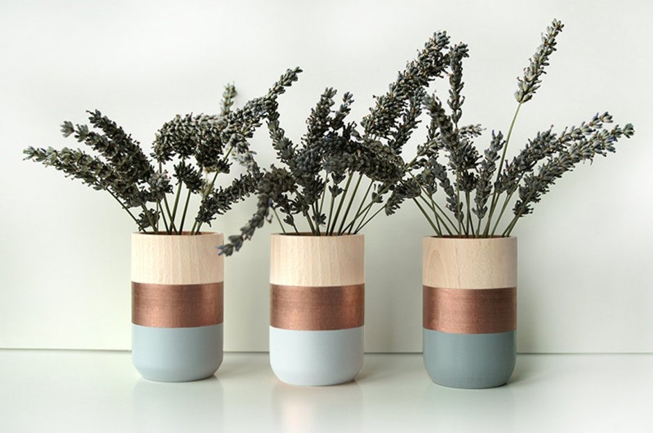 Кашпо деревянное