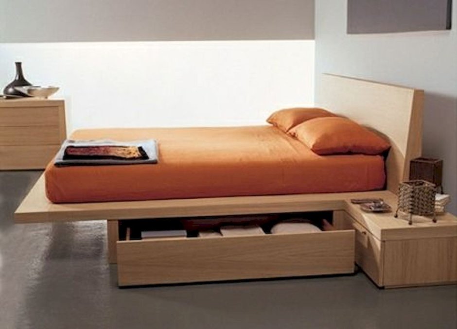 Кровать подиум односпальная