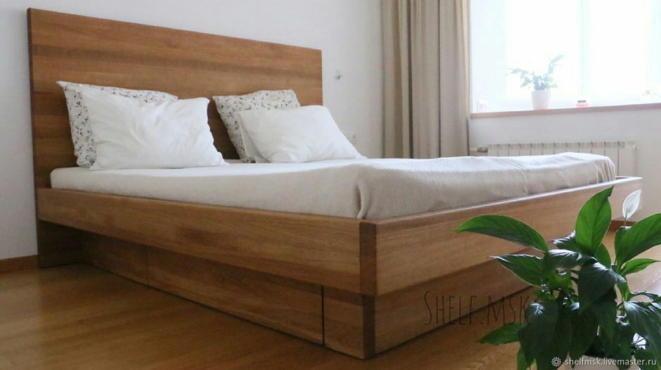 Кровать массив дерева 160х200