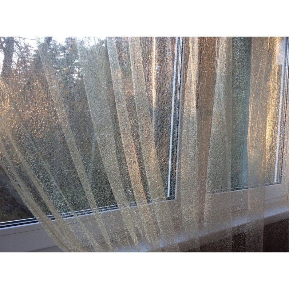 Тюль паутинка Параскева