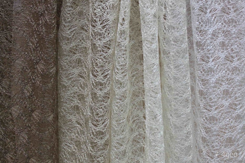 Тюль паутинка микросетка