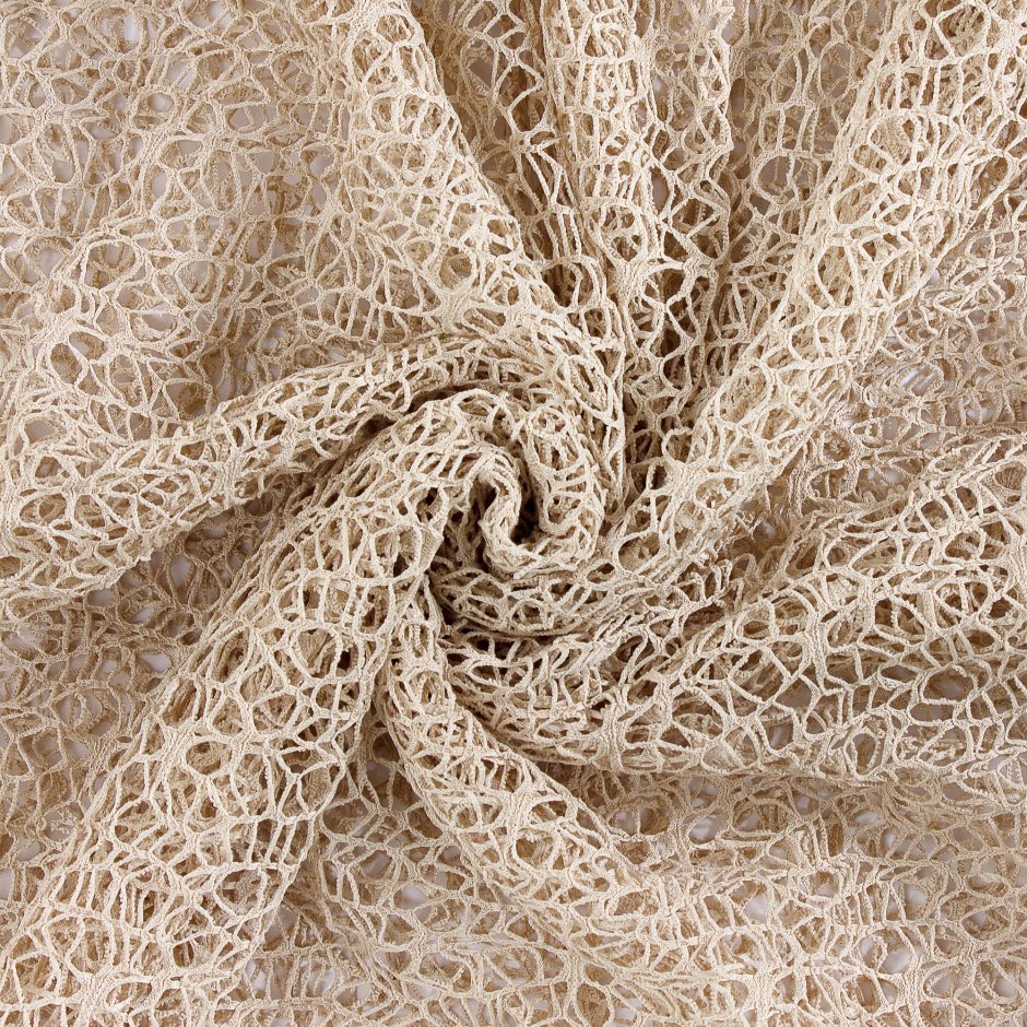 Тюль паутинка с рисунком