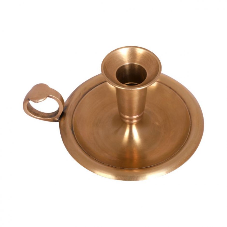 Подсвечник с ручкой латунь артикул: 4300098