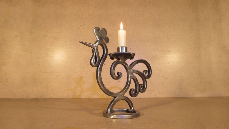 Подсвечник Винтаж латунь медь