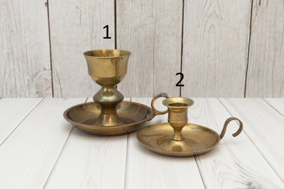 Свеча латунь