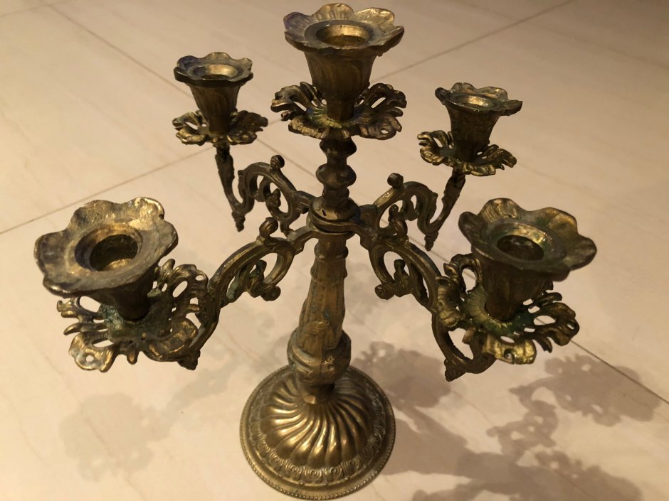 Подсвечник из керамики