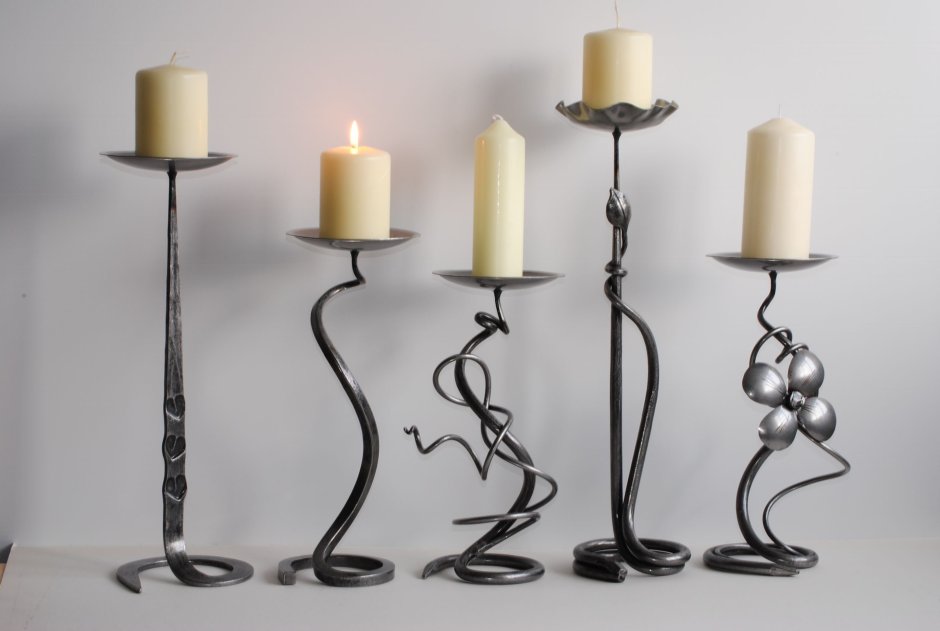 Антикварные подсвечники для фортепиано