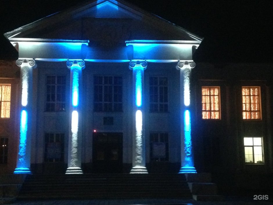 Подсветка колонн