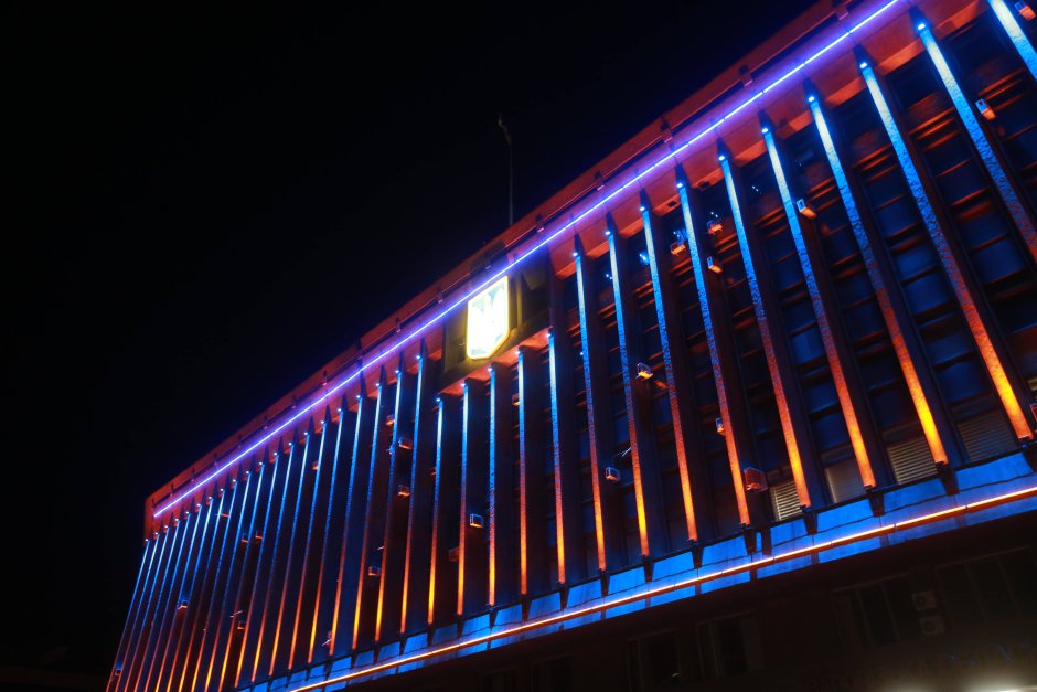 Подсветка зданий