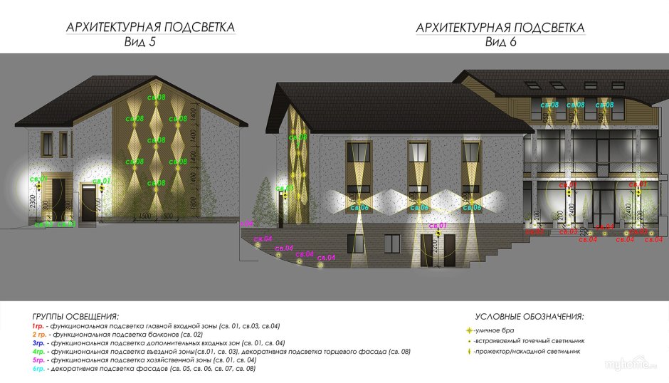 Архитектурная подсветка зданий