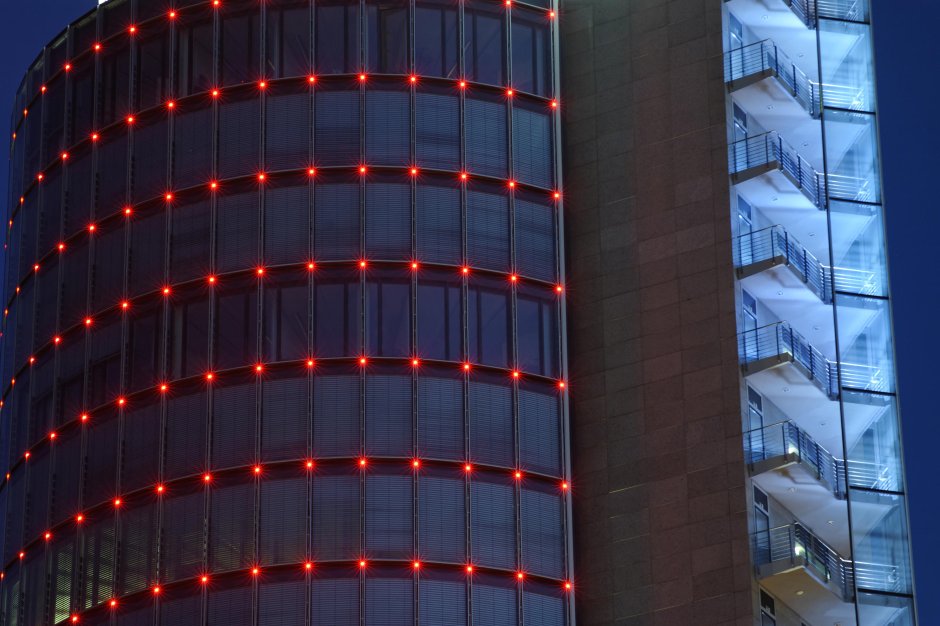 Декоративная подсветка зданий