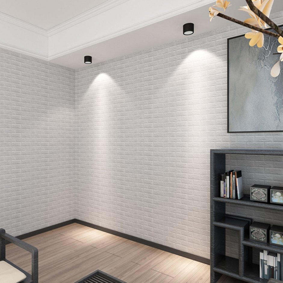 Плинтус на декоративный кирпич