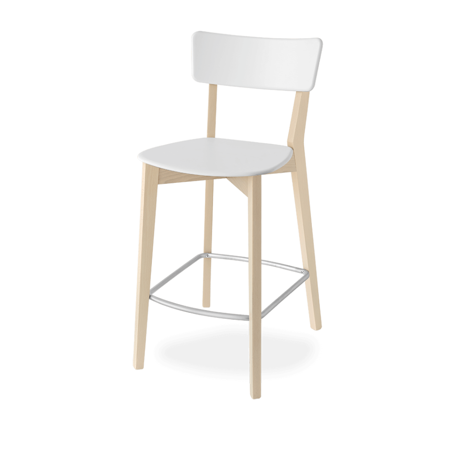 Полубарный стул 635-s/65 (White-07)