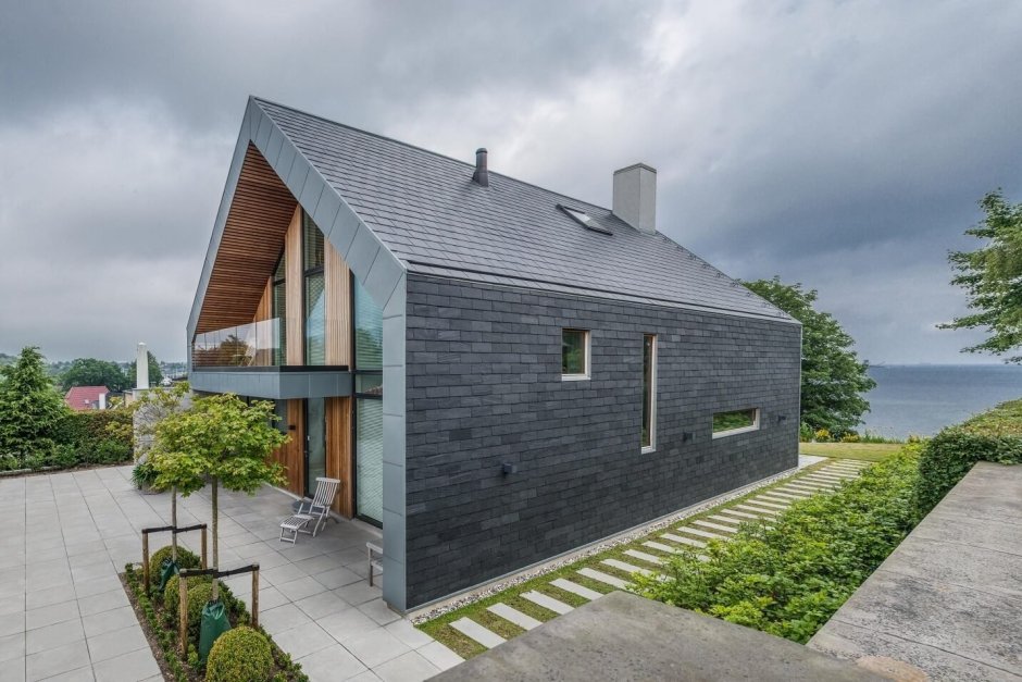 Дома в скандинавском стиле двухэтажный