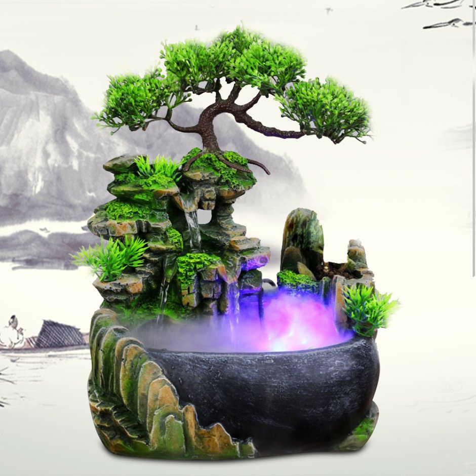 Фэн шуй настольный водопад