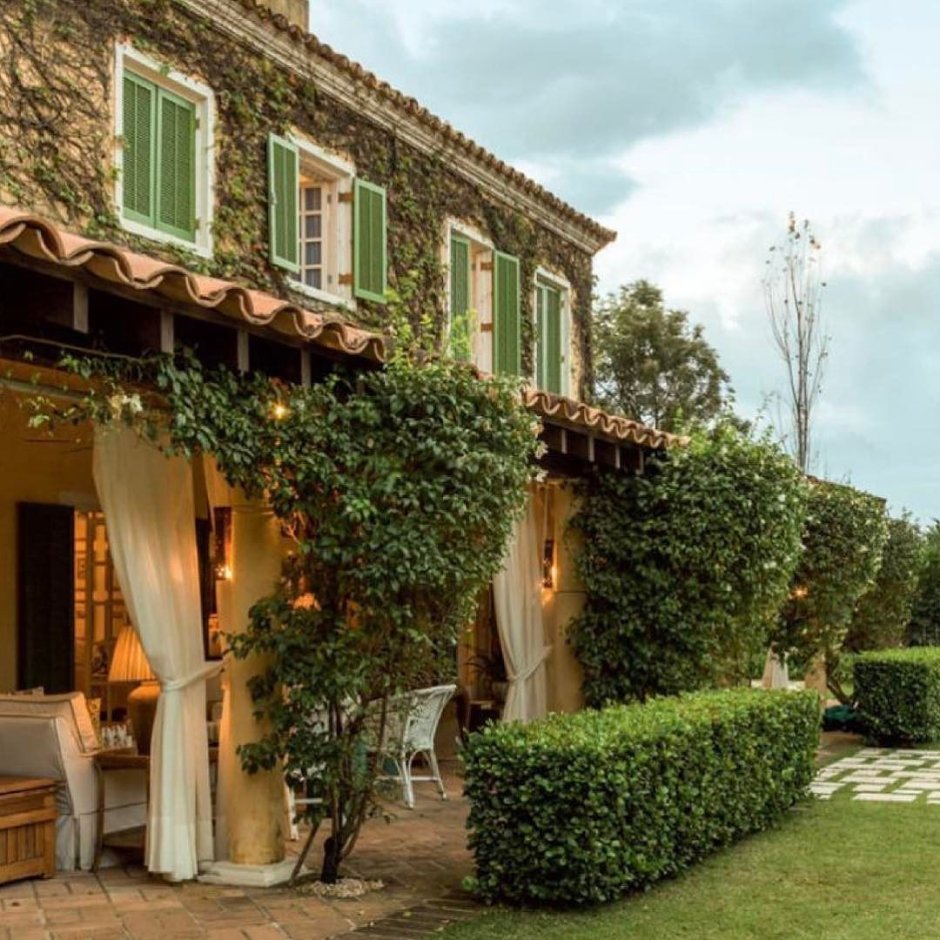 Итальянский сад ландшафт Тоскана