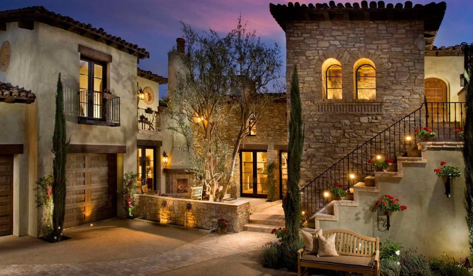 Тоскана архитектура вилл