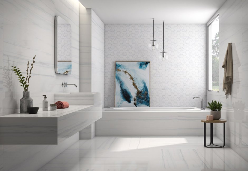 Geotiles unique Blanco 60x120 матовый