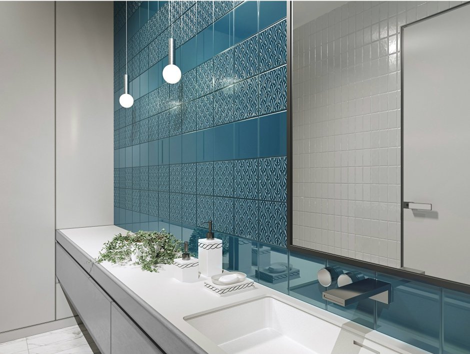 Плитка настенная Bram's Metro зеленая