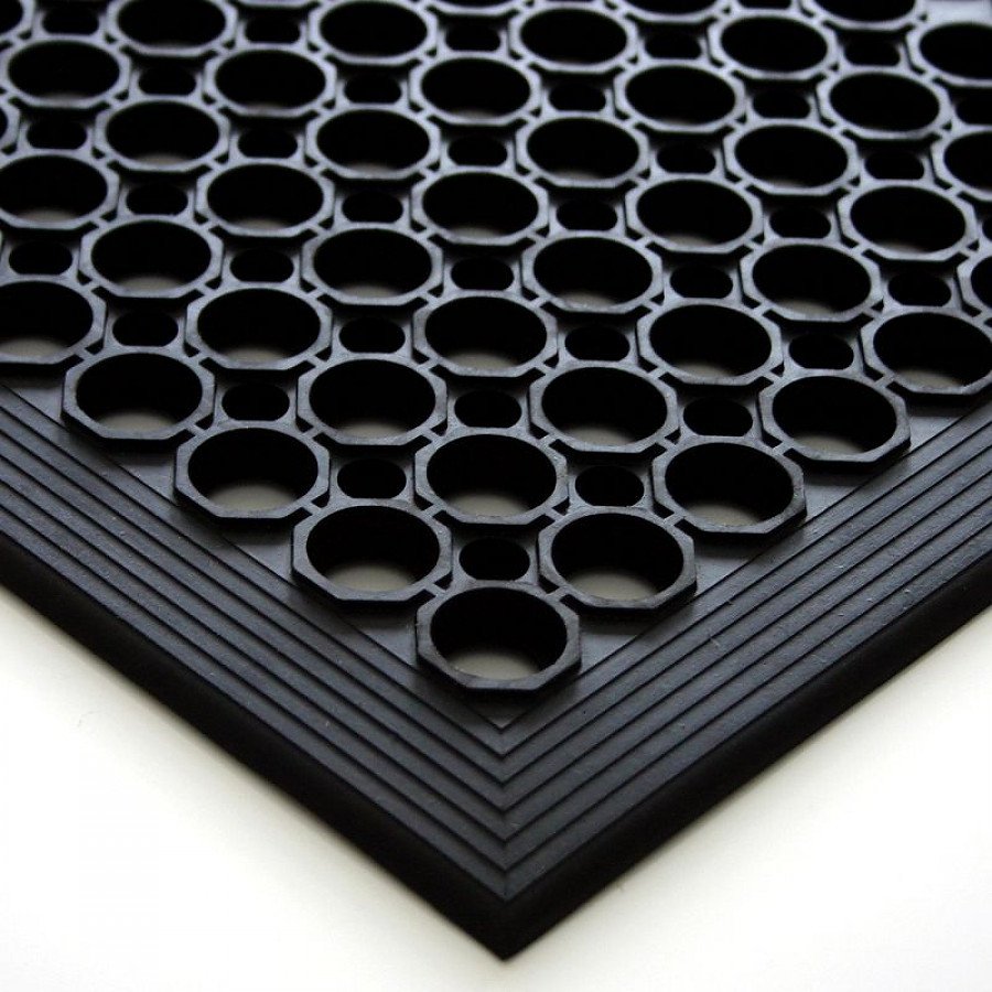 Коврик придверный соты 120х180