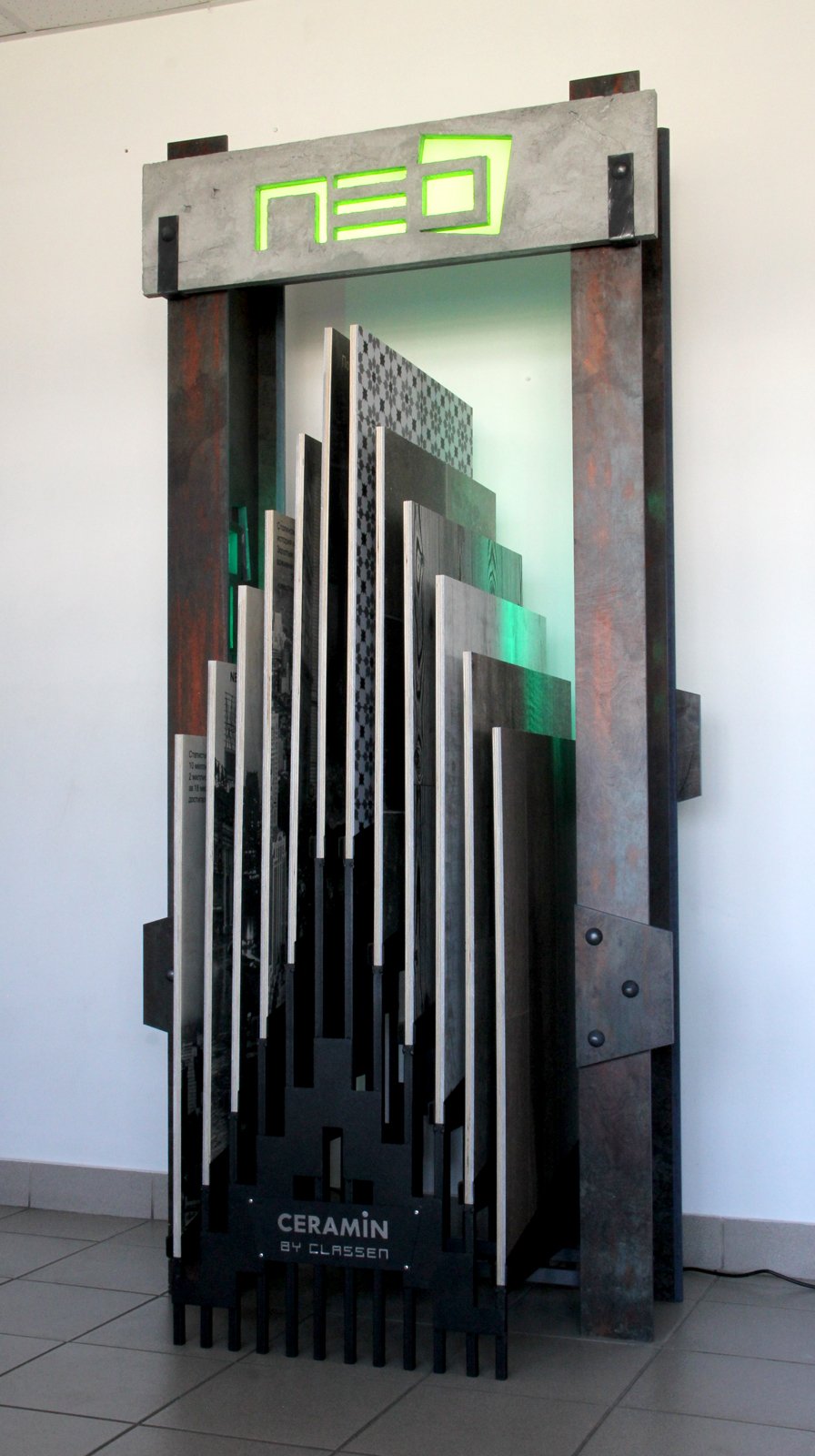 Стенды для напольных покрытий