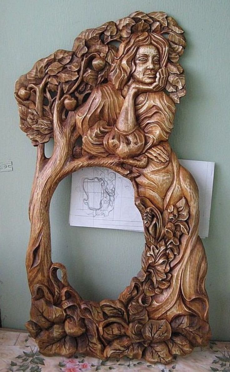 Необычные рамки для зеркал