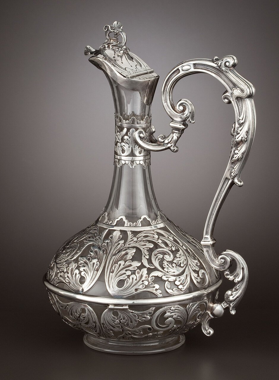 Серебряная посуда антиквариат